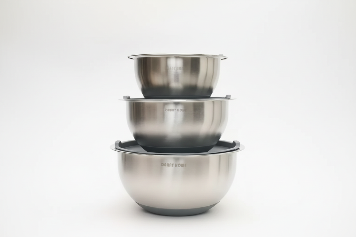 Stainless Steel Mixing Bowls With Lids