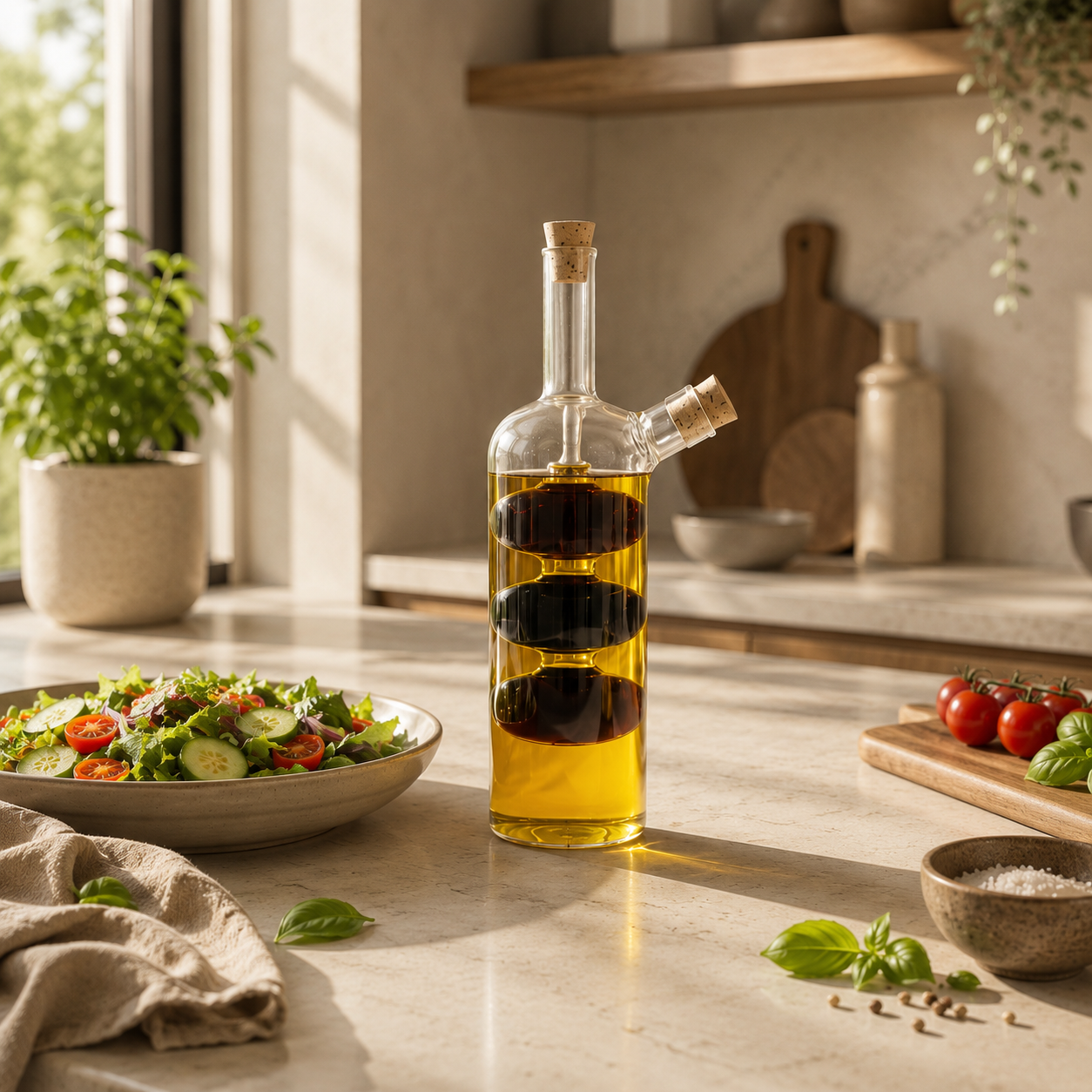 Vinegar and Oil bottle