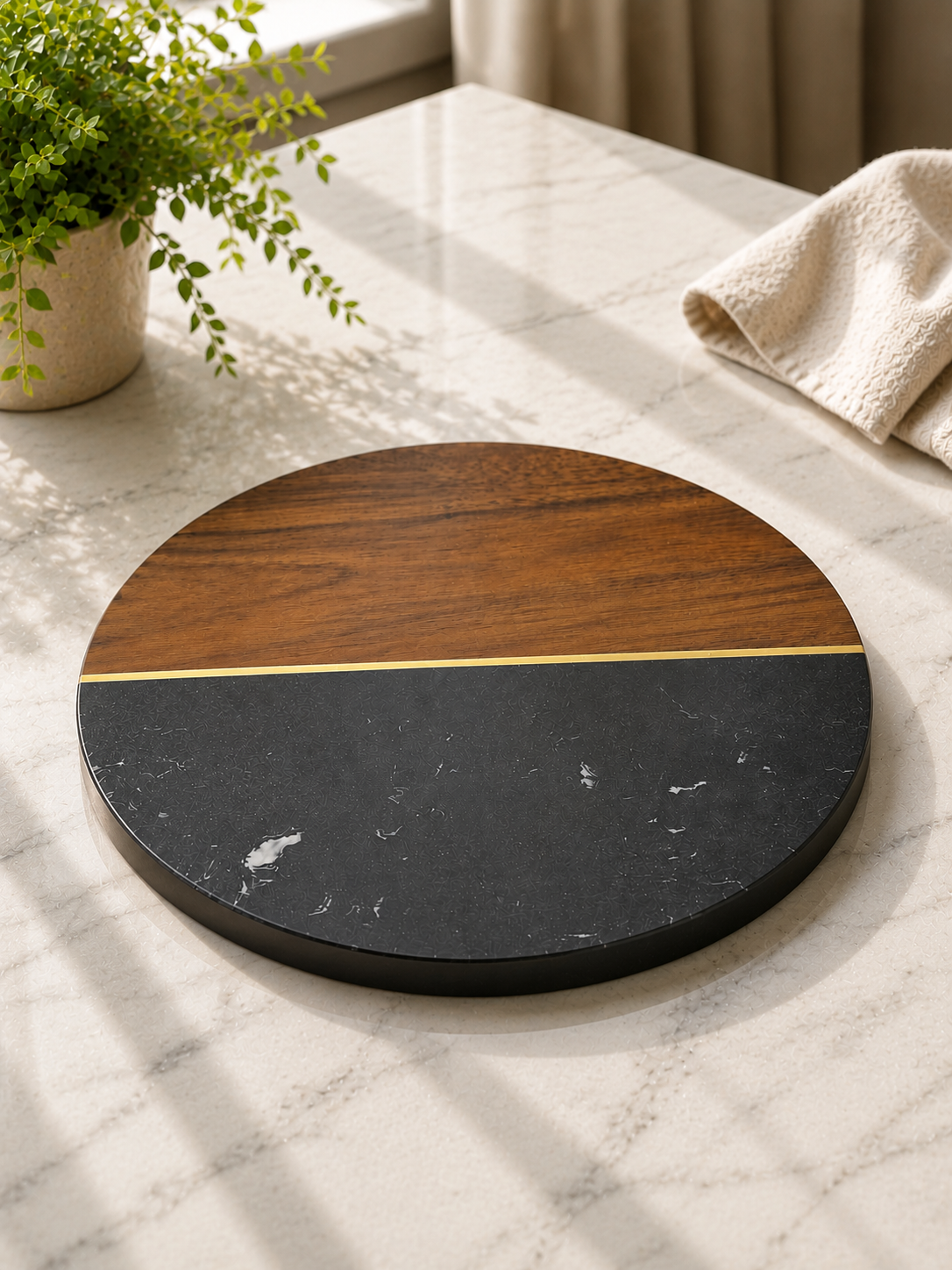 The Horizon Marble Tray