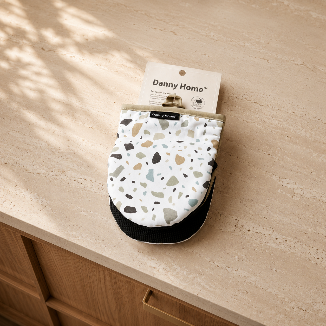 Silicone Oven Mitts (White)