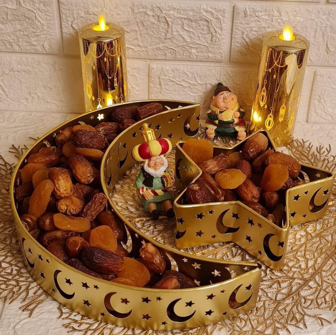 Crescent and Star Serving Set