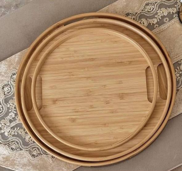 Bamboo Tray Set