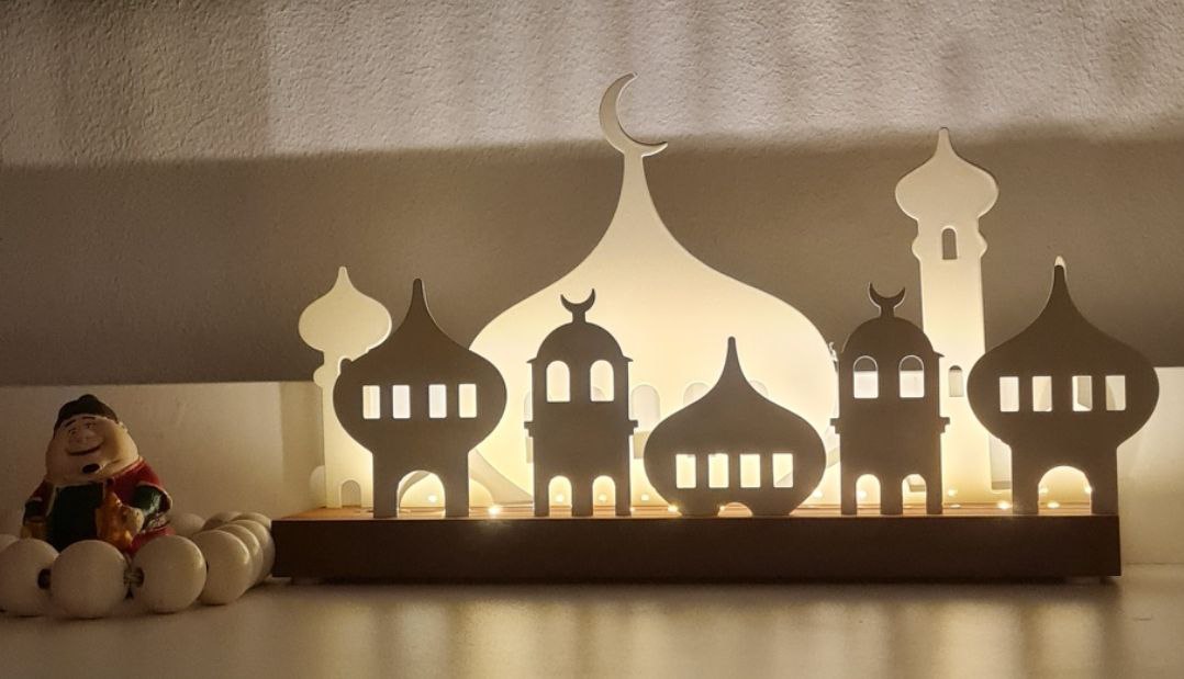 Illuminated Deocrative Stand