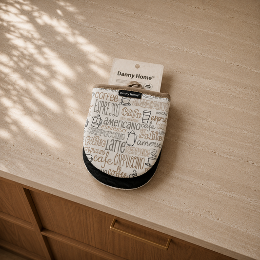 Silicone Oven Mitts (Coffee Lover)