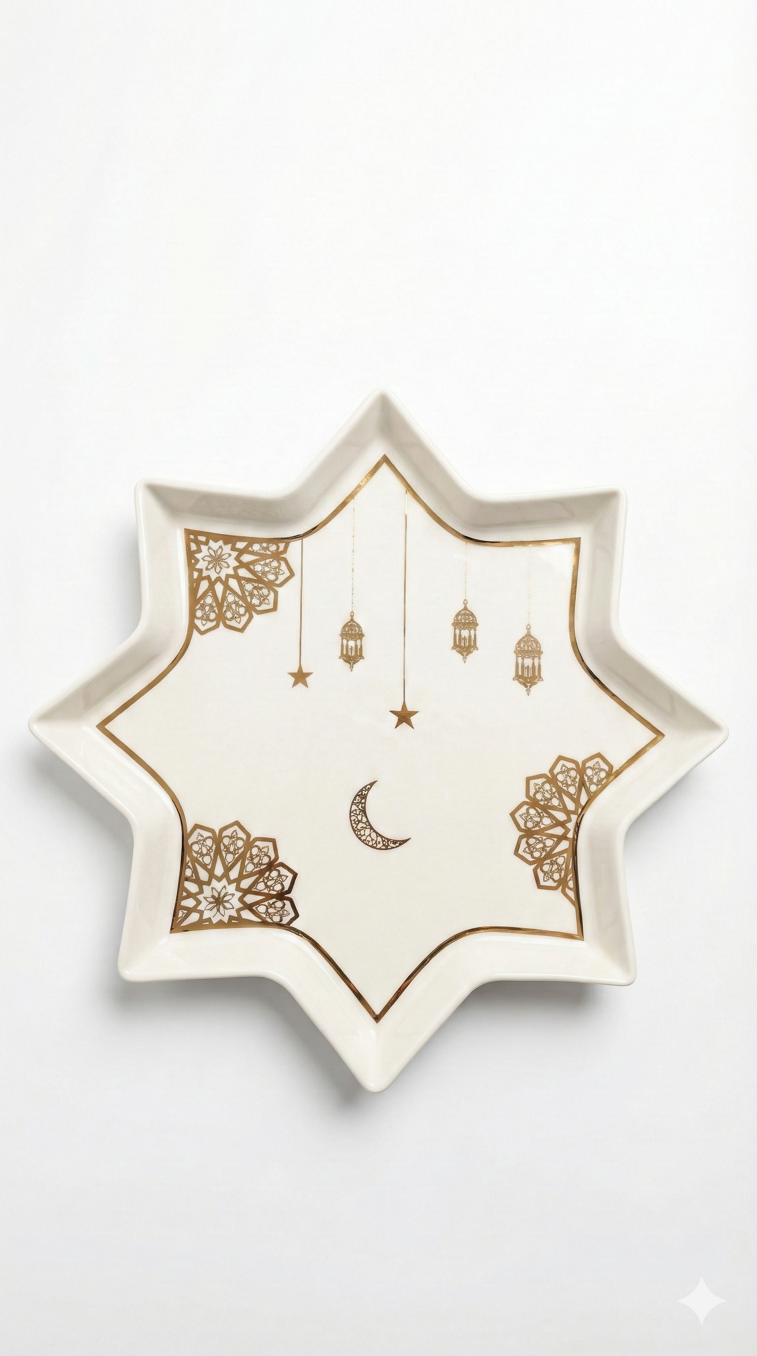 Ramadan Kareem Star Plate
