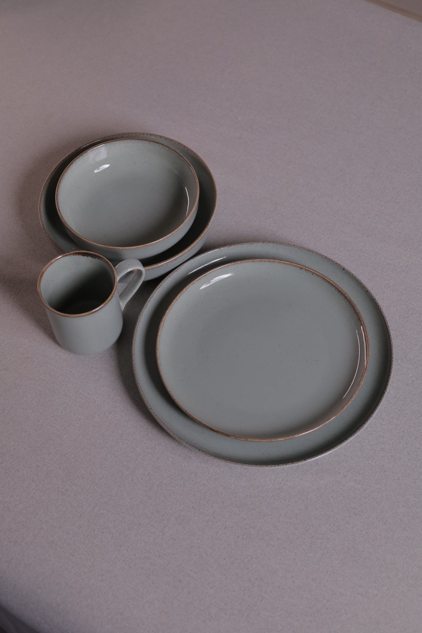 30 Piece Turkish Dinner Set (Sage Green)