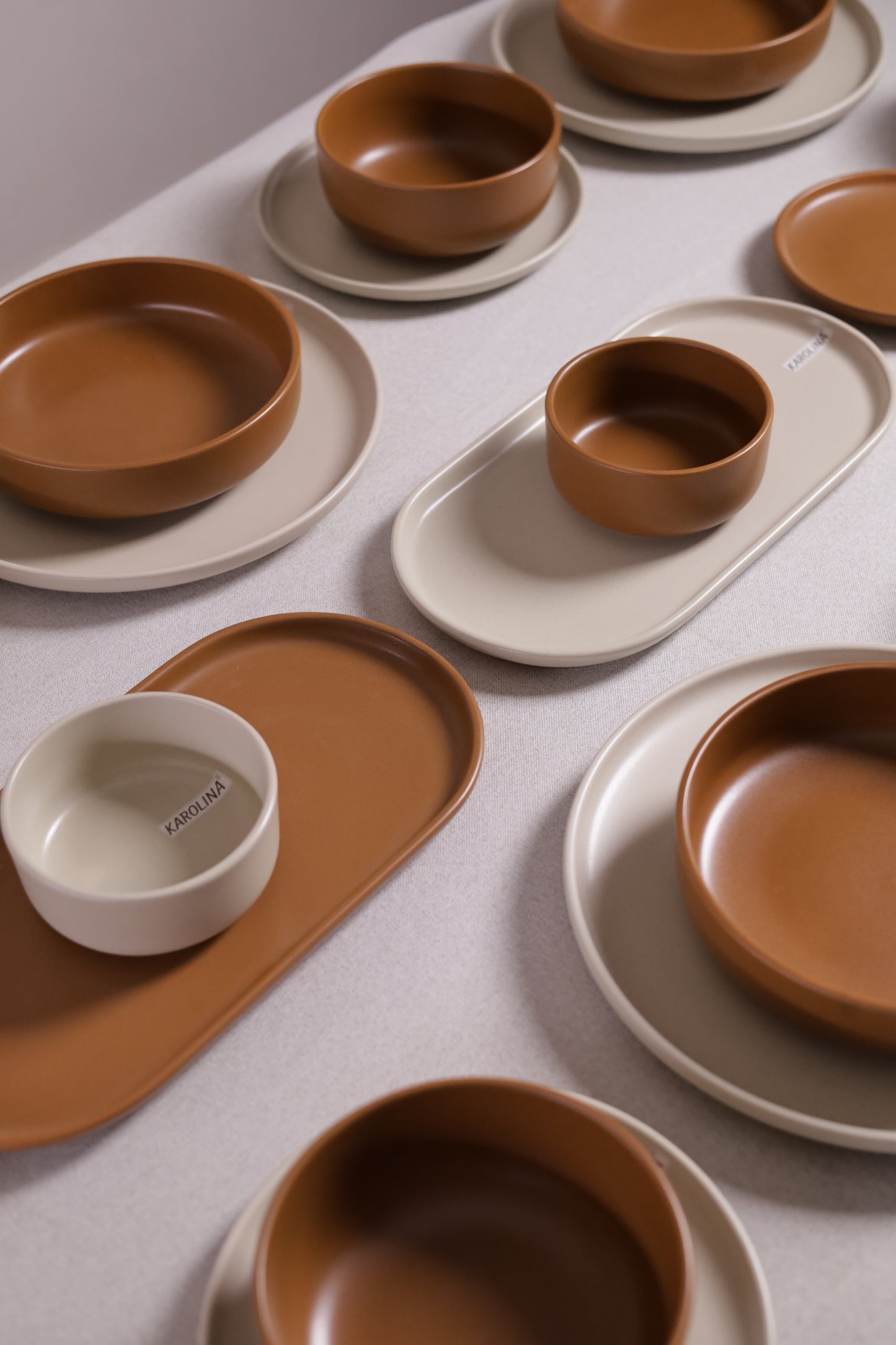 30 Piece Turkish Dinner Set (Terracotta)