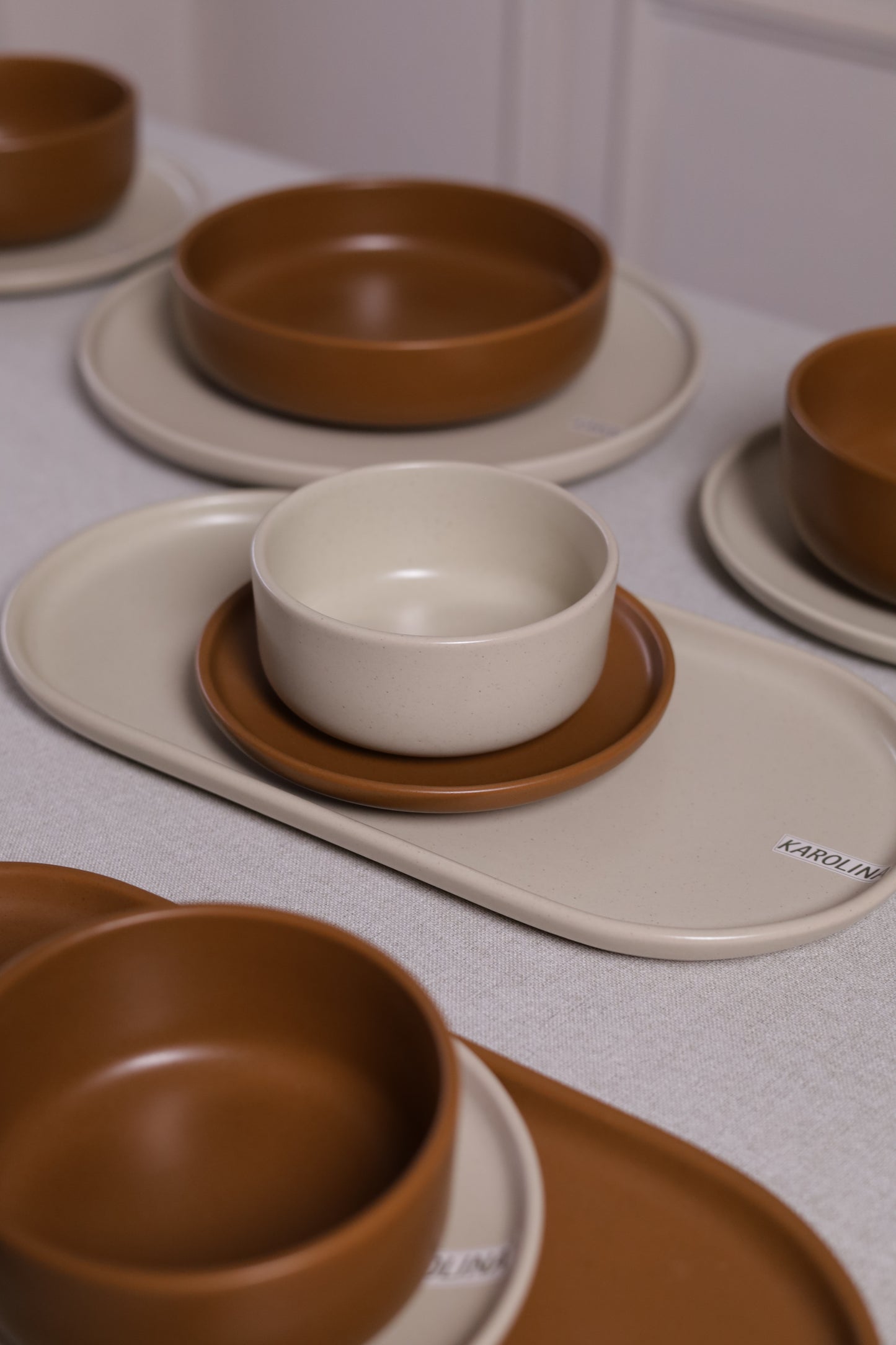 30 Piece Turkish Dinner Set (Terracotta)