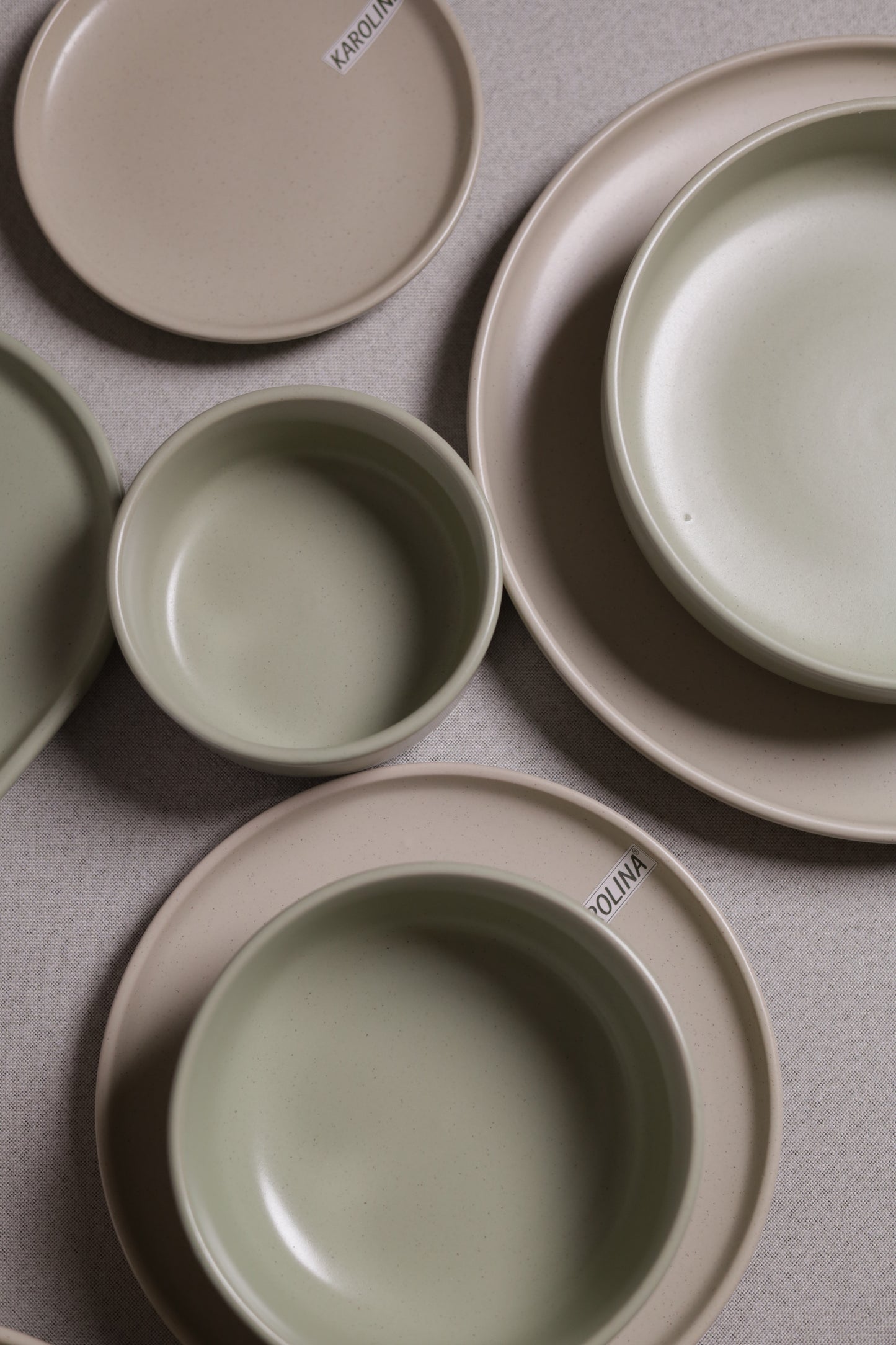 30 Piece Turkish Dinner Set (Mint Green)