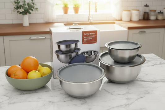 Stainless Steel Mixing Bowls With Lids