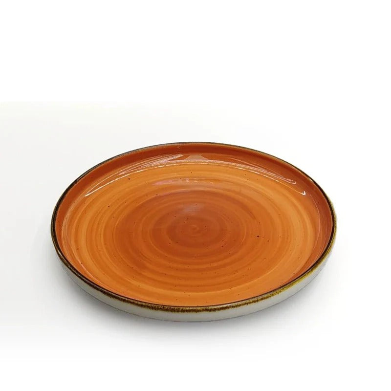 Medium Flat Porcelain Plate