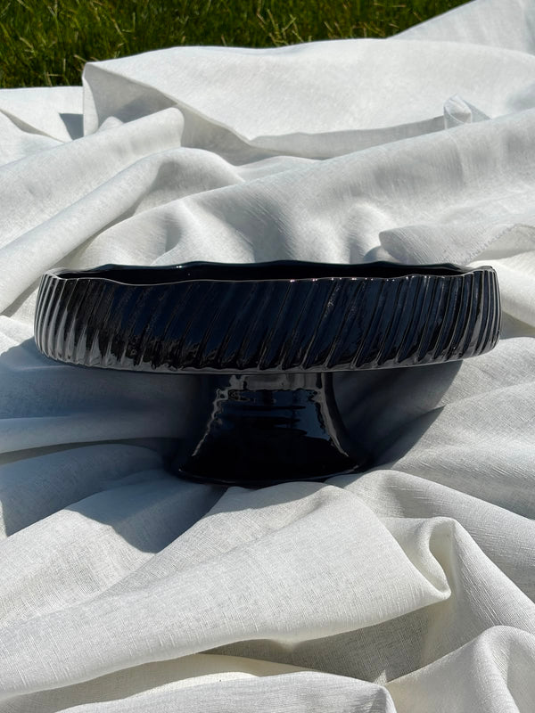 Crown Pedestal Fruit Dish