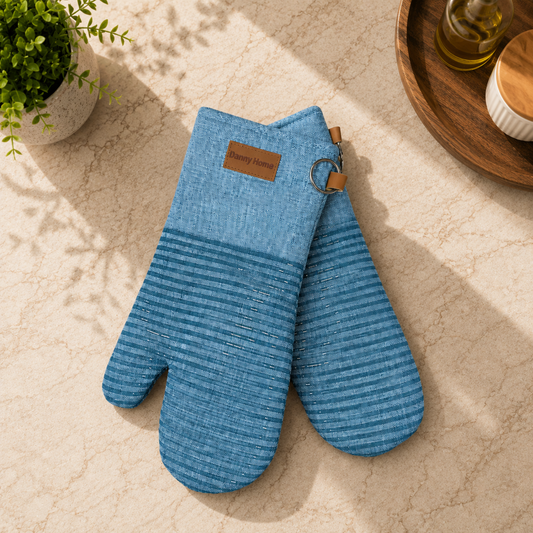 Premium Silicone Oven Mitts – Set of 2