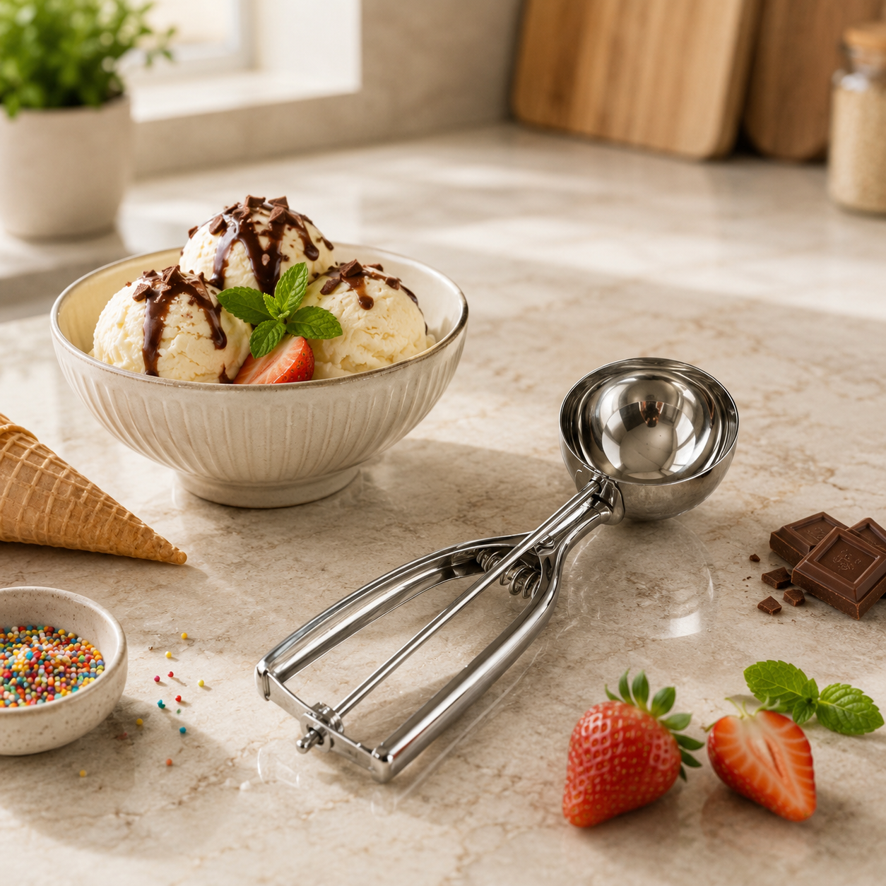 Stainless Steel Cookie Scoop