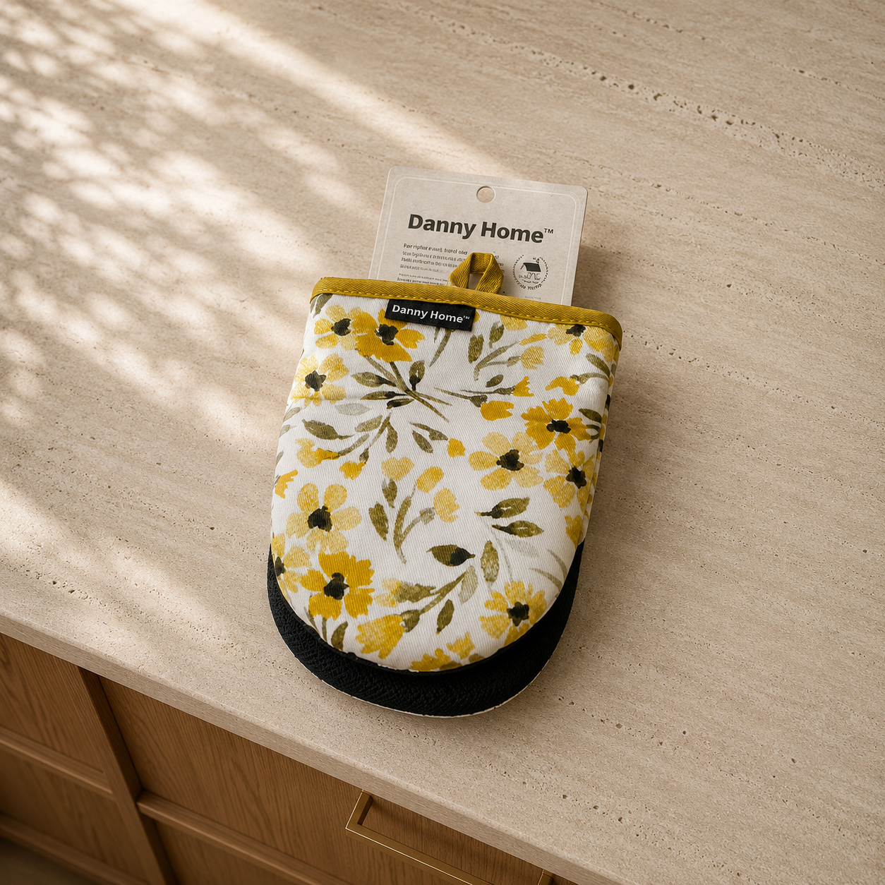 Silicone Oven Mitts (Sunflower)